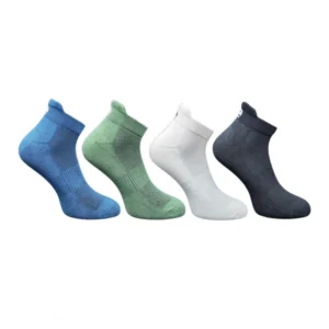Generic 4_Pair Set Unisex Casual Bamboo Cotton Printed Ankle Length Socks (Multicolor)