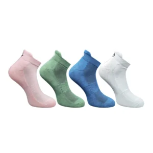 Generic 4_Pair Set Unisex Casual Bamboo Cotton Printed Ankle Length Socks (Multicolor)