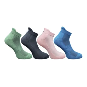 Generic 4_Pair Set Unisex Casual Bamboo Cotton Printed Ankle Length Socks (Multicolor)