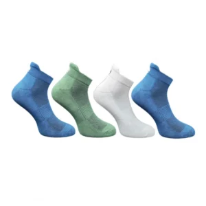 Generic 4_Pair Set Unisex Casual Bamboo Cotton Printed Ankle Length Socks (Multicolor)