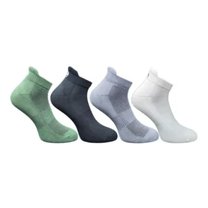 Generic 4_Pair Set Unisex Casual Bamboo Cotton Printed Ankle Length Socks (Multicolor)
