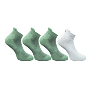 Generic 4_Pair Set Unisex Casual Bamboo Cotton Printed Ankle Length Socks (Multicolor)