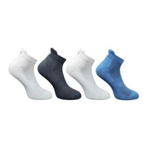 Generic 4_Pair Set Unisex Casual Bamboo Cotton Printed Ankle Length Socks (Multicolor)