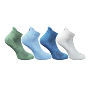 Generic 4_Pair Set Unisex Casual Bamboo Cotton Printed Ankle Length Socks (Multicolor)