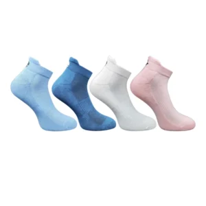 Generic 4_Pair Set Unisex Casual Bamboo Cotton Printed Ankle Length Socks (Multicolor)