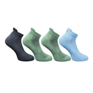 Generic 4_Pair Set Unisex Casual Bamboo Cotton Printed Ankle Length Socks (Multicolor)