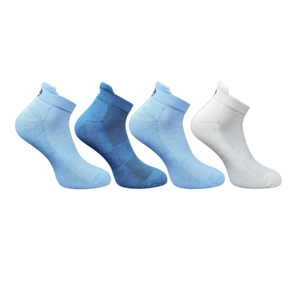Generic 4_Pair Set Unisex Casual Bamboo Cotton Printed Ankle Length Socks (Multicolor)