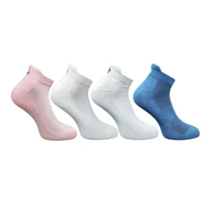 Generic 4_Pair Set Unisex Casual Bamboo Cotton Printed Ankle Length Socks (Multicolor)