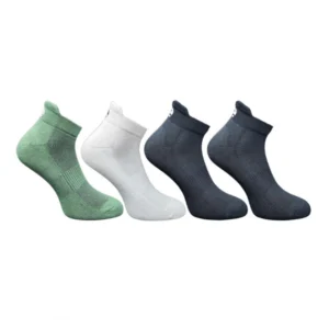 Generic 4_Pair Set Unisex Casual Bamboo Cotton Printed Ankle Length Socks (Multicolor)