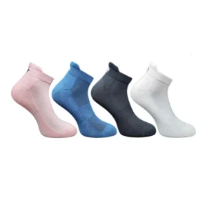Generic 4_Pair Set Unisex Casual Bamboo Cotton Printed Ankle Length Socks (Multicolor)