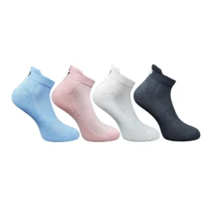 Generic 4_Pair Set Unisex Casual Bamboo Cotton Printed Ankle Length Socks (Multicolor)