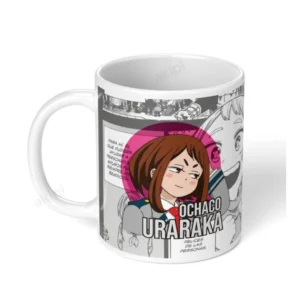 Generic Anime Ochaco Uraraka Ceramic Printed Coffee Mug (White)