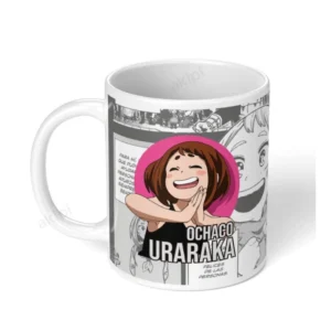 Generic Anime Ochaco Uraraka Ceramic Printed Coffee Mug (White)