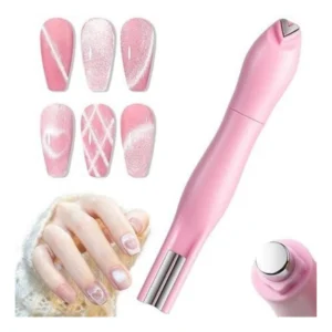 Generic Plastic Solid Magnetic Nail Art Pen Set (Multicolor)